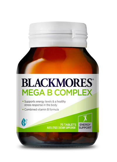 Blackmores Mega B 澳佳宝 高能复合维生素B族   75粒 【保质期2028/04】